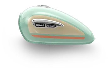 Royal Enfield Super Meteor Astral Blue Tank